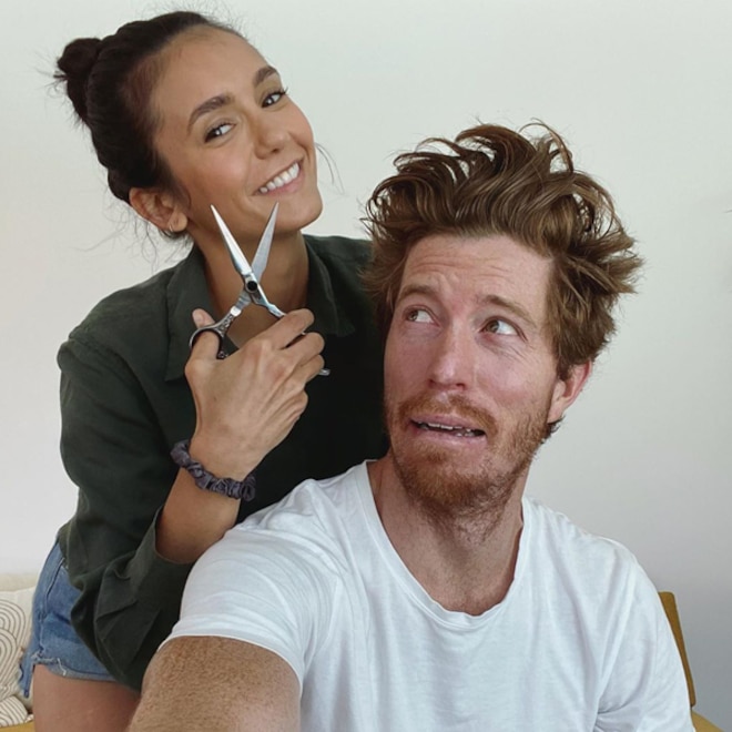Nina Dobrev, Shaun White, Instagram